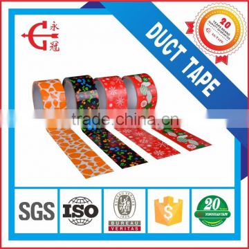 Colorful strong adhesive cloth mesh duct tape,Custom printed duct tape