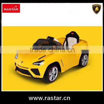 Rastar Newest Licesned 12Volt Electric car Toy Lamborghini Urus electric car for kids