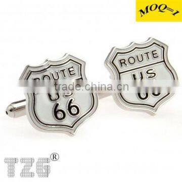 TZG04890 The Popular ROUTE Cufflink Cuff Link