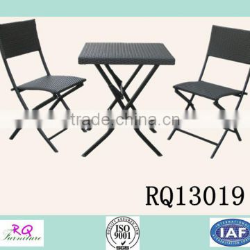 Rattan Outdoor Furniture Chairs Steel Frame PE Rattan