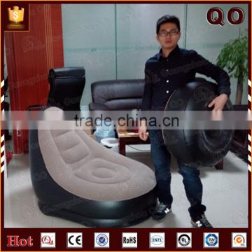 Portable cheap inflatable chesterfield sofa for indoor
