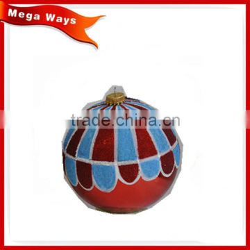 Hanging christmas tree decoration plastic ball baubles