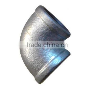 Malleable cast iron pipe fittings 90 banded elbow