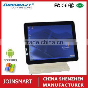 Tablet pos machine , 15" touch screen display dual core pos 58 printer thermal driver                        
                                                Quality Choice