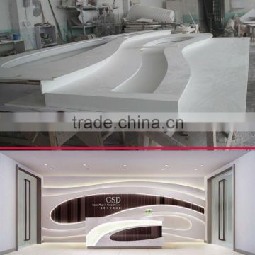 Fancy style modern solid surface acrylic decorative wall panel