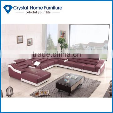 Personal customized large big corner sofa for big room