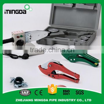 MD ppr pe pb pvc hdpe pex pastic pipe cutting tools and welding tools ppr pipe cutting and welding machine kit