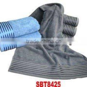 100% cotton solid color bath towel