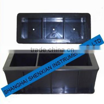High Quality 150mm plastic concrete test cube mould three gangs