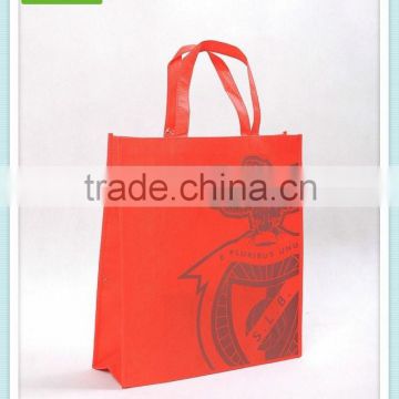 2015 wenzhou red non-woven shoe bag/clothes case/Ditty bag with drawstring for travel carring