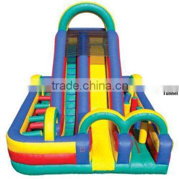 Super Kids Fun Inflatable Obstacle Course,Outdooor Activities Course