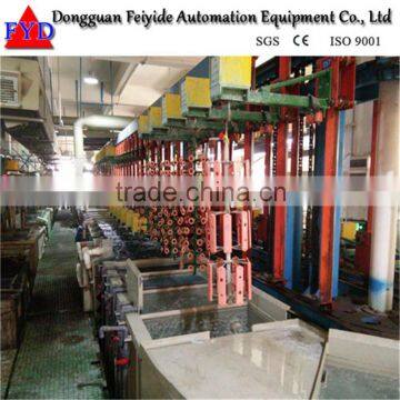 Feiyide Automatic Hardware Metal Parts Chrome Electroplating Machine