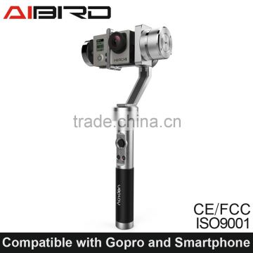 2016 New Product Aibird Uoplay 3 Axis Handheld Gimbal Stabilizer for iPhone Plus
