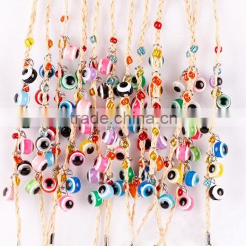 Hotting sale girl colorful bead bracelet , handmade bracelet plastic bead bracelet