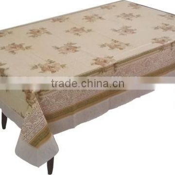Printed PVC With Flannel Backing/Table Cloth Film/Plastic Film In Roll