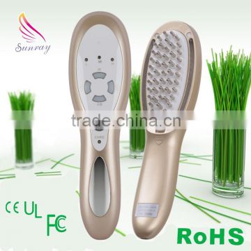 hair regrowth comb,plastic comb for sunburst hair, laser comb with removable washable water tank