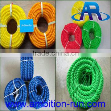 Plastic Rope PP/PE Low Weight High Tolerance Durable Quality Twisted Rope Best Price