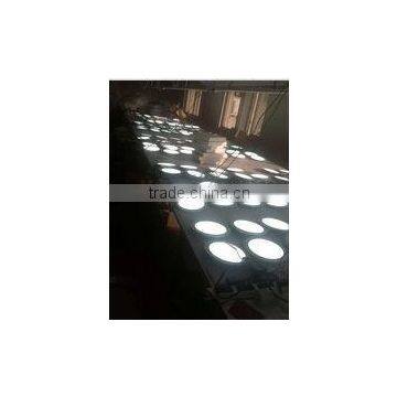 recessed round high lumen 7w/9w/10w/18w 24w led panel light / led light panel