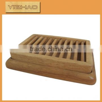 2015 factory supply customize decorative wooden tea tray