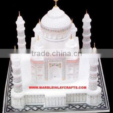 White Marble Taj Mahal Replica, Marble Taj Mahal