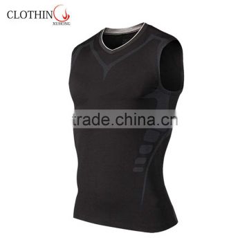 summer muscle fit custom gym man vest