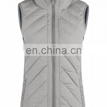 New design 2016 gray color cotton women photographer vest jacket