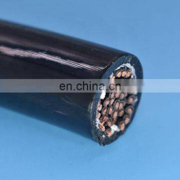 Flexible multi cores spreader control cable for crane cable