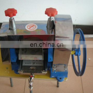 hot sell hand rolling stainless steel manual sugarcane juicer/manual sugarcane juice extractor