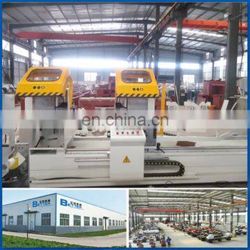 Double head aluminum windows cutting saw / double head cutting machine