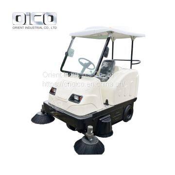 OR-E800W rechargeable electric sweeper / parking lot sweeper for sale