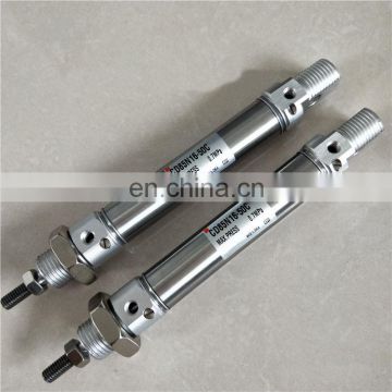 SMC type european stander stainless steel gas small pneumatic cylinder