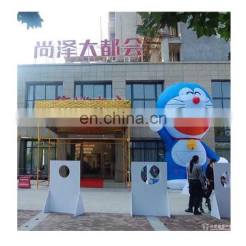 Commercial Large Inflatable Doraemon Air Lovely Cartoon For Shopping Mall