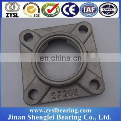 china supplier stainless steel Cast iron square-flanged bearing unit casting block 4 bolt flange ball bearing house UCF309