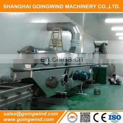 Automatic vibration fluidized bed dryer continous drying machine cheap price for sale