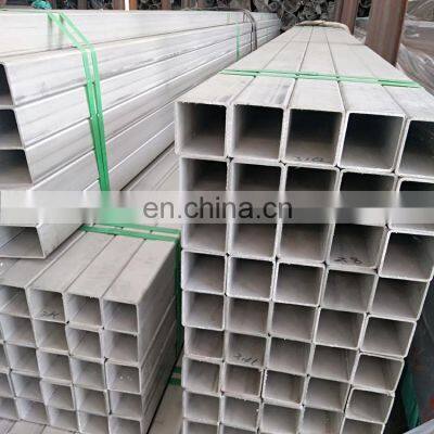 1mm 1.2mm Mirror Polished 304 316L Stainless Steel Square Tube