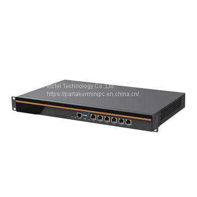 1U Rackmount Firewall Appliance 12th Intel Core I9 12900 I7 12700 I5 12400 I3 12100 6 LAN Soft Router pfSense OPNsense Mikrotik