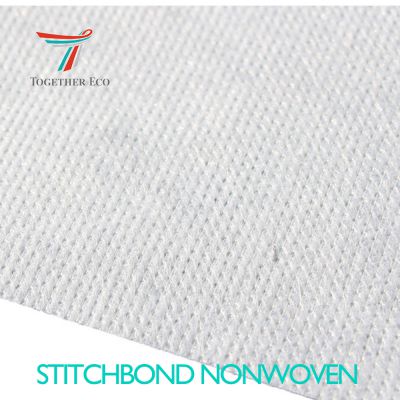 Roof Coating Paint 100Gsm Non Woven Polypropylene Fabric Stitch Bonded Non Woven Fabric