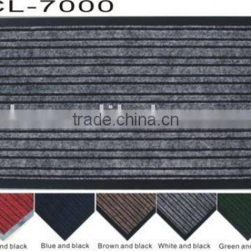 CL-7000 DUST MATS WITH THREE AND FIVE STRIPE PILE