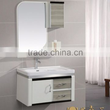 A bathroom cabinet with an irregular mirror (EAST-25068)