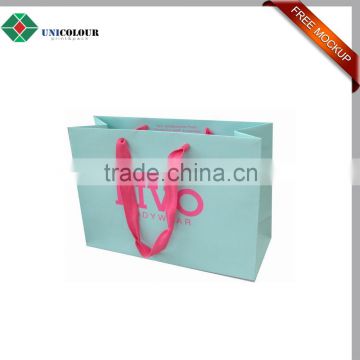 Custom good quality shopping paper bag with best price for shoes