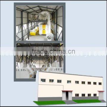 fully automatic wheat flour milling machinery 300TPD