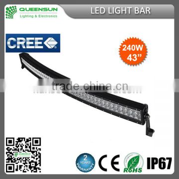 Cree chip 20400LM 43" 240w led off road light bar DRCLB240-C                        
                                                Quality Choice