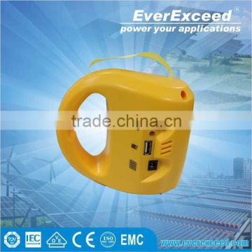 EverExceed LED Solar Lantern home solar system for home lighting with Mobile Phone Charging Function