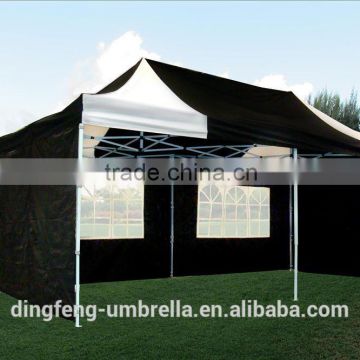 Aluminum folding tent with 40mm & 50mm Hexagonal Leg with side panels