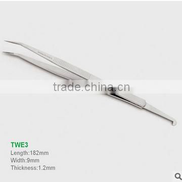stainlee steel tweezer sewing TWE3