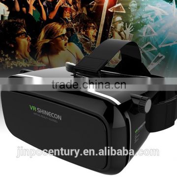 Cute shenzhen factory wholesale virtual reality plastic 3d vr glasses