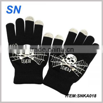 YiWu noble hot fashion SN factory Unisex touchscreen gloves pretty igloves with high quality cashmere