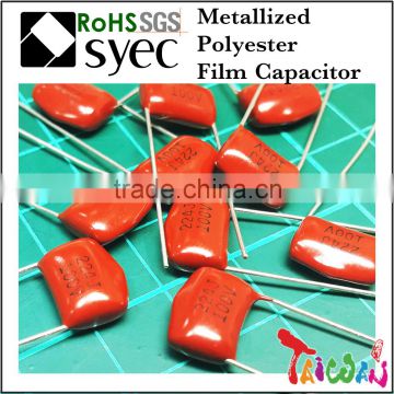 Capacitor Manufacturer MEF 183J 630V Metallized Polyester Film Capacitor