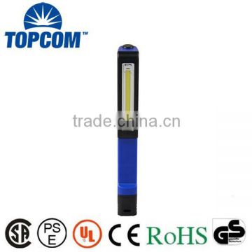 Plastic Portable Pen Shape LED Work Light Bar Torch 3*AAA LED Working Torch Light