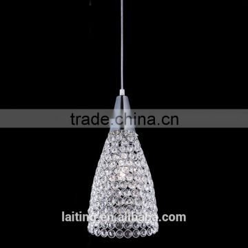 Magic hat cone small crystal pendant lighting shinning lighting home chandelier
